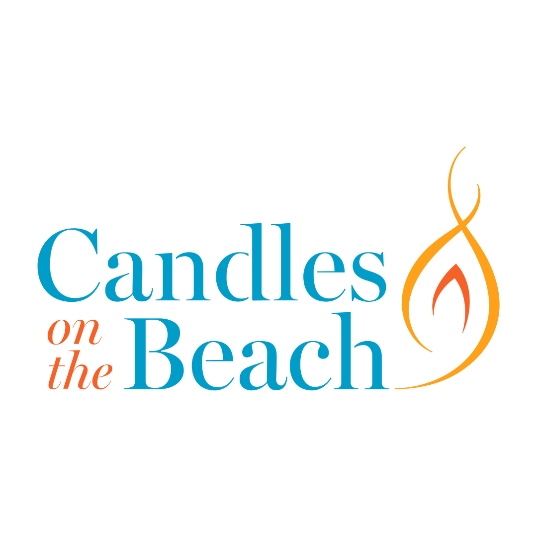 Candles on the beach logo