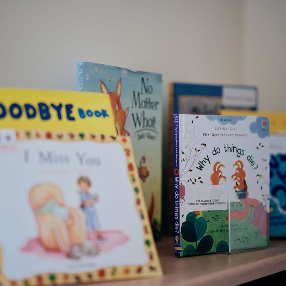 Image of bereavement books for children