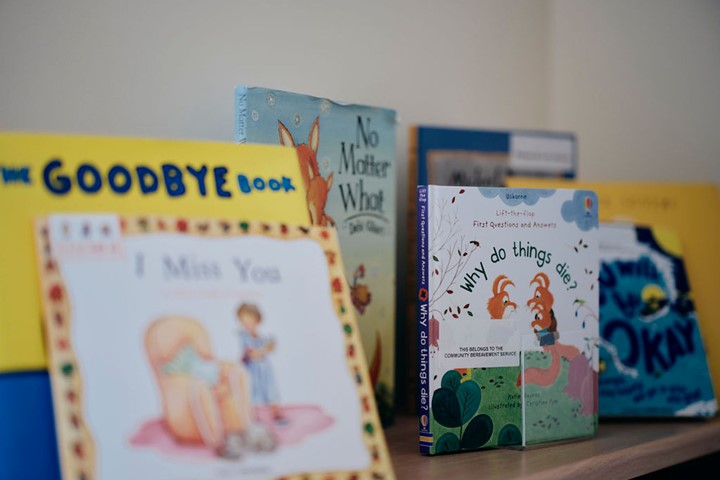Image of bereavement books for children