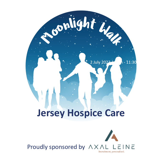 Image showing Moonlight Walk logo, with Axal Leine Logo as sponsors of the event