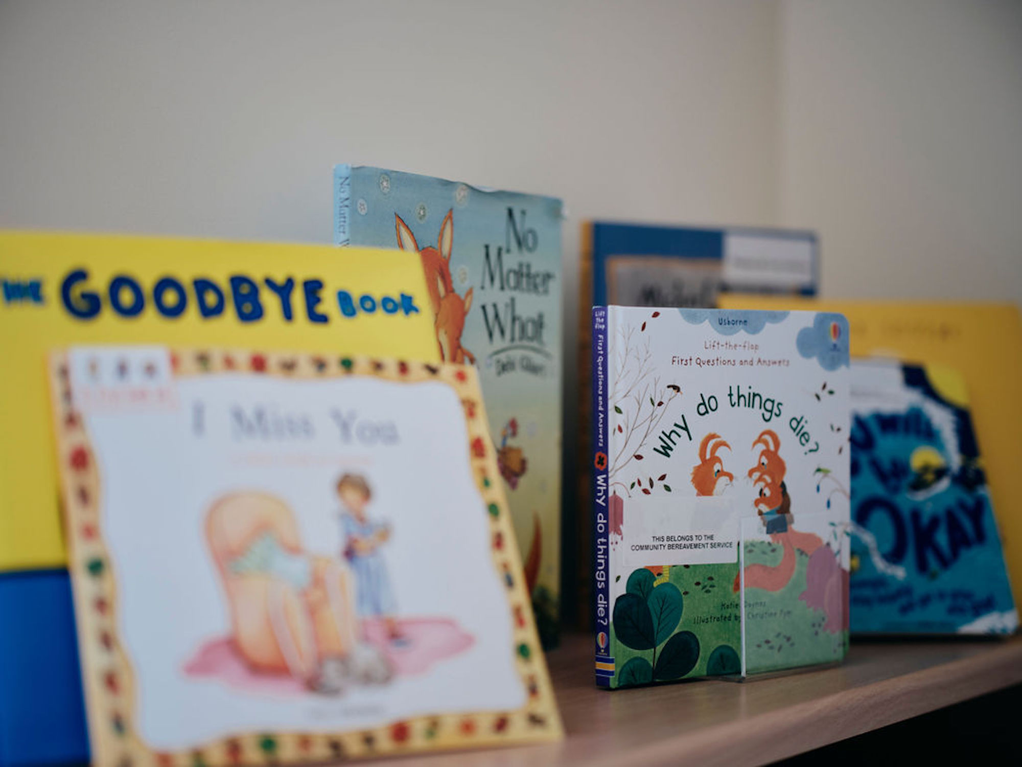 Image of bereavement books for children